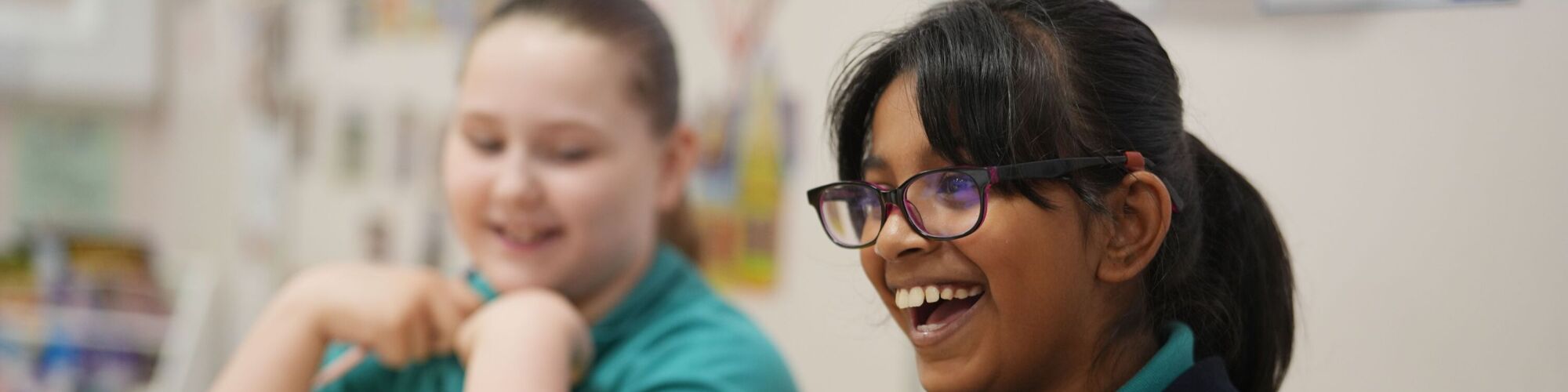 Oxclose Primary Academy pupil in an art class