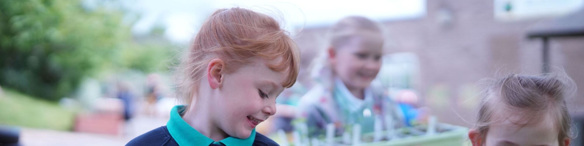 Oxclose Primary Academy pupils in forest school